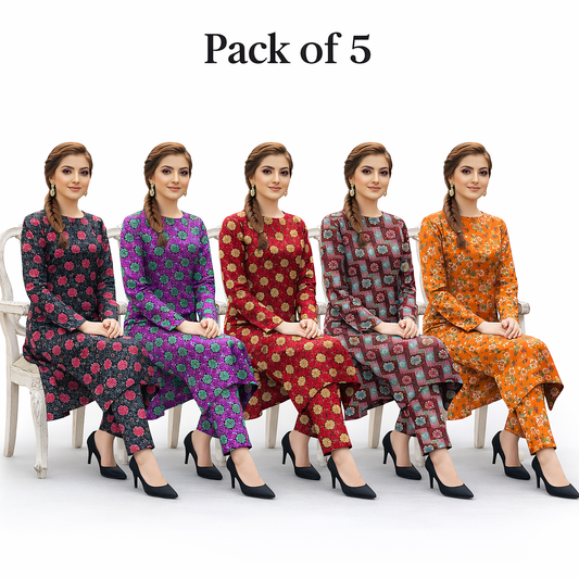 PACK OF 5 TWO PIECE MARINA WOOL VOLUME 1