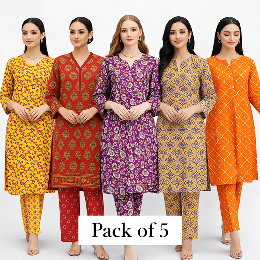 PACK OF 5 TWO PIECE MARINA WOOL VOLUME 1