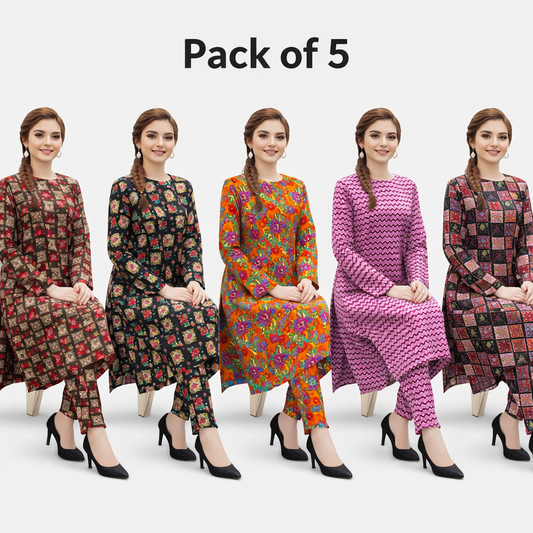 PACK OF 5 TWO PIECE MARINA WOOL VOLUME 1