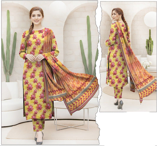 3 PIECE ALLOVER DIGITAL PRINT KHADAR VOL-02